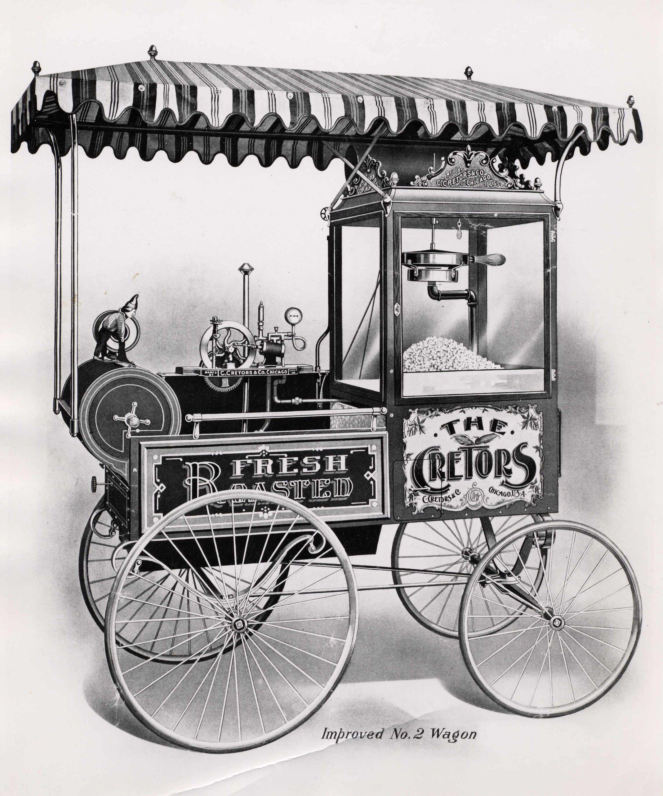 Historia de la máquina de palomitas de maíz