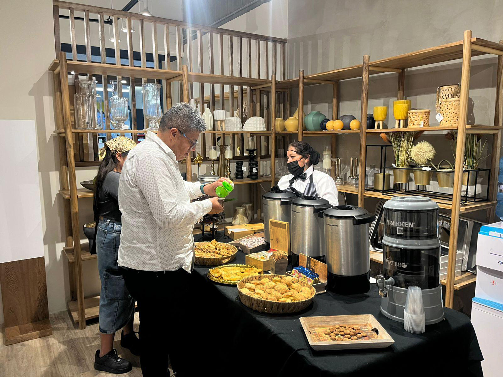 Estación de café para eventos en Bogotá